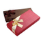 Burgund Farbe Premium Leinen Papier Geschenkverpackung Box