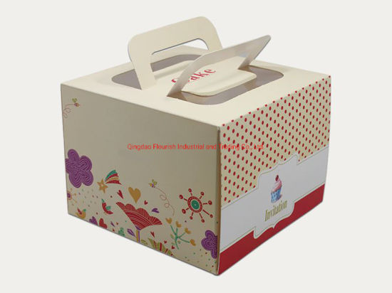 Umweltfreundliche Kraftpapierbox zum Mitnehmen