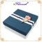 High End Matt Laminated Cardboard Hochzeitstag Geschenkverpackung Box mit handgemachten Blume