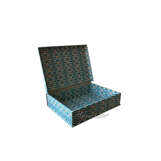 Premium Blue Color Shirt Gürtel Geburtstag Geschenkverpackung Box für Freund