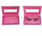 Lila stilvolle Mädchen Wimpern Verpackung Beauty Salon Display Box