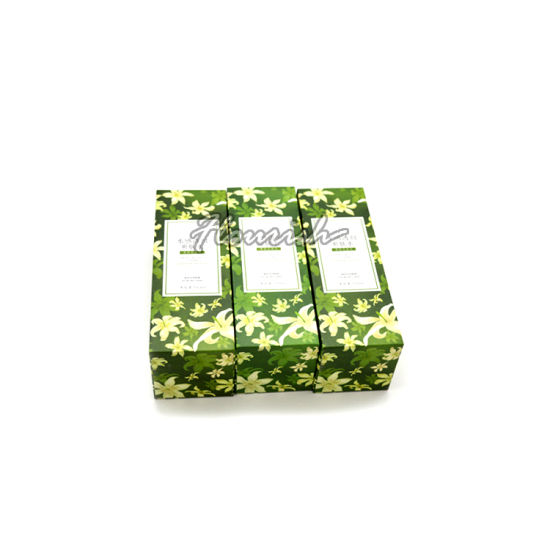 Blumendruck Karton Hautpflegeprodukt Tonerlotion Verpackung Papierbox