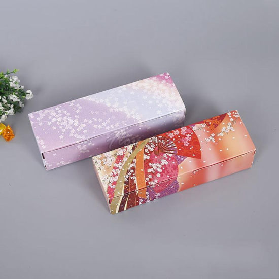Blumendruck Karton Hautpflegeprodukt Tonerlotion Verpackung Papierbox