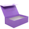 Elegante lila Pappe Make-up Verpackung und Lagerung Papier Box