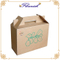Starke tiefe Wellpappe Apple Lemon Pitaya Kiwi Obstverpackung Box mit Griff
