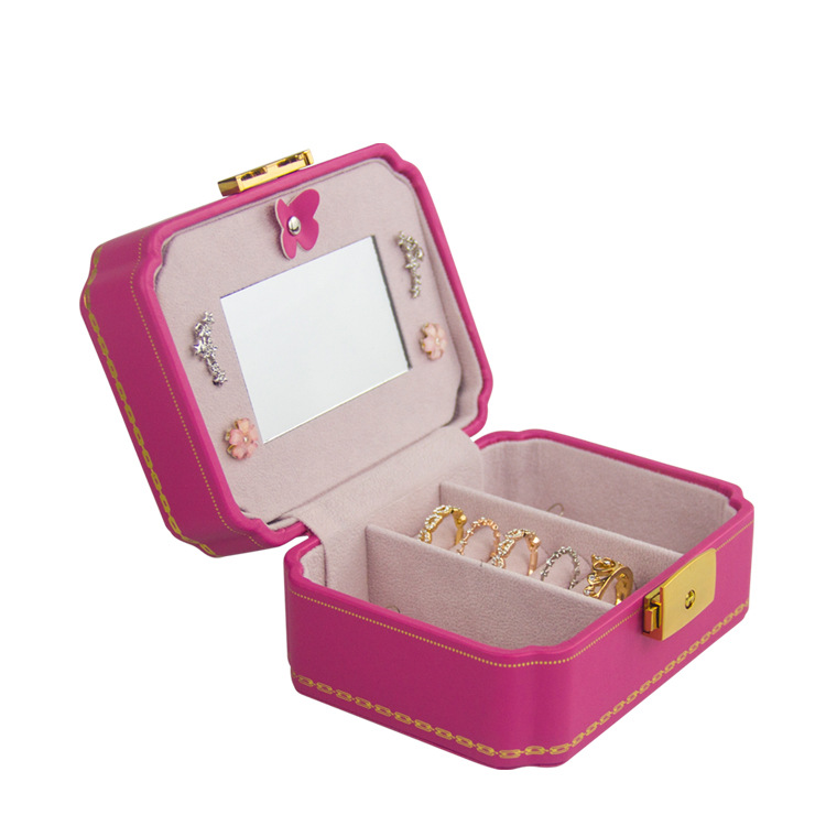 China Hersteller Großhandel PU Leder Geschenkbox, Schmuckset Box