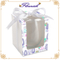 Benutzerdefinierter Druck White Cardboard Wine Bottle Cup Fensterbox