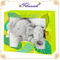 Recycelbare grüne Pappe Baby Shower Party Strickspielzeug Fensterbox