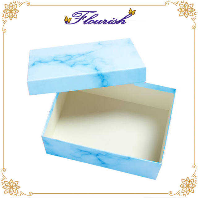 Fancy Art Paper Marble Favor Hochzeitsgeschenk Give-away Box