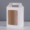 China Hersteller Großhandel Kraftpapier Box mit Fenster