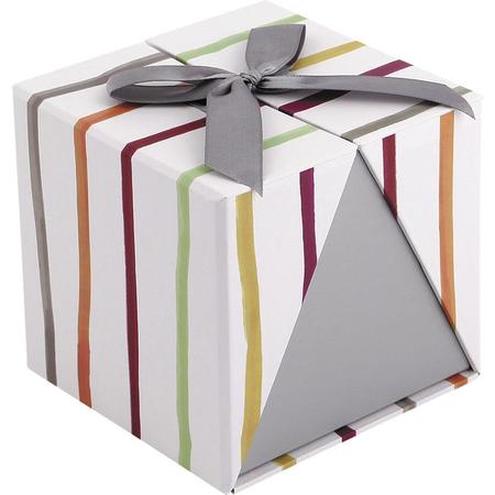 Weiße beschichtete Papier-Geburtstagsüberraschungs-Geschenk-Faltschachtel