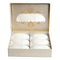 Schöne Goldstempel rosa Pappe Baby Shower Seife Geschenkbox