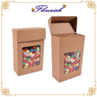 Speziell entwickelte Flip Top Kraftpapier Candy Box