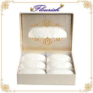 Gold Stamping Soap Geschenkverpackung Fensterbox