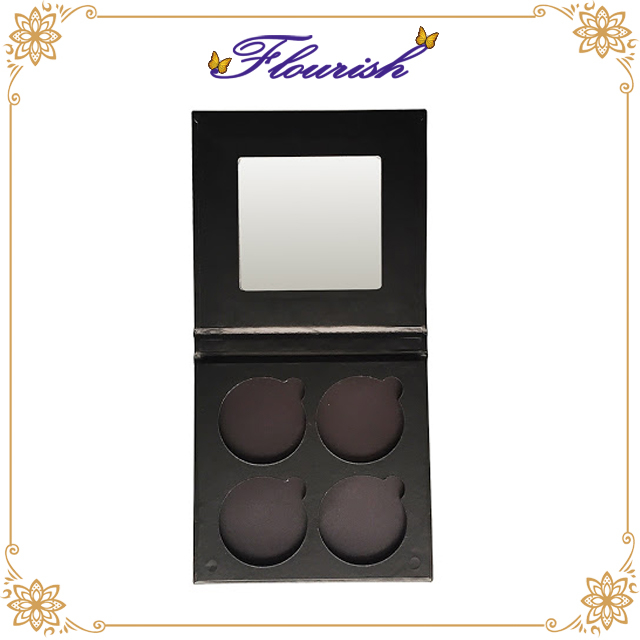 Charcoal Cardboard Eyeshadow Makeup Spiegelbox