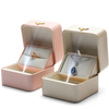 Kundenspezifische Luxus-PU-Leder-LED-Schmuck-Geschenkbox