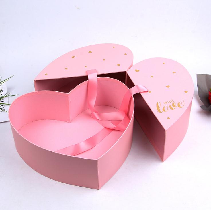 Großhandelskartonpapier-Blumen-Geschenk-Verpackenkasten für das Verpacken von Rose