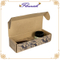Offsetdruck Brown Kraft Paper Moustache Wax Box