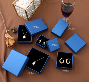 China-Fabrik-Großhandelskundenspezifisches Logo, das Luxusschmuck-Geschenkbox druckt