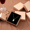 China-Fabrik-Großhandelskundenspezifisches Logo, das Luxuspapierverpackungs-Schmuck-Geschenkbox druckt