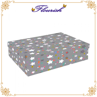Deckel und Basis Typ Rechteck Hemd Kleid Verpackung Box