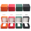 China Hersteller Großhandel wasserdichte Uhrenbox aus PU-Leder