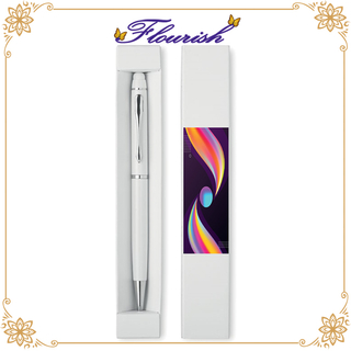 Benutzerdefinierte CYMK Printing Rigid Cardboard Pen Box