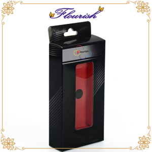 Schwarzer Karton-Auto-Ring-Speicher-Anzeige-Fensterbox