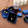 China-Fabrik-Großhandelskundenspezifisches Logo, das Luxusschmuck-Geschenkbox druckt