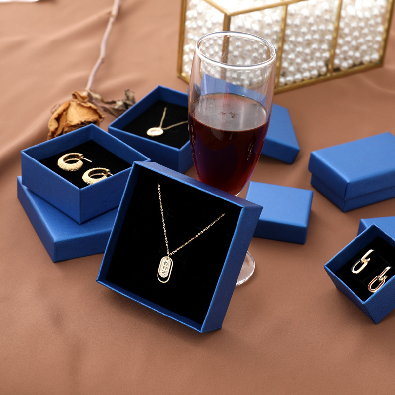 China-Fabrik-Großhandelskundenspezifisches Logo, das Luxusschmuck-Geschenkbox druckt